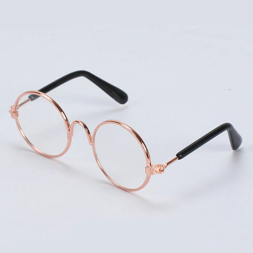 Lovely Vintage Round Cat Sunglasses Reflection Eye wear glasses For Small Dog Cat Pet Photos Pet Products Props Accessories