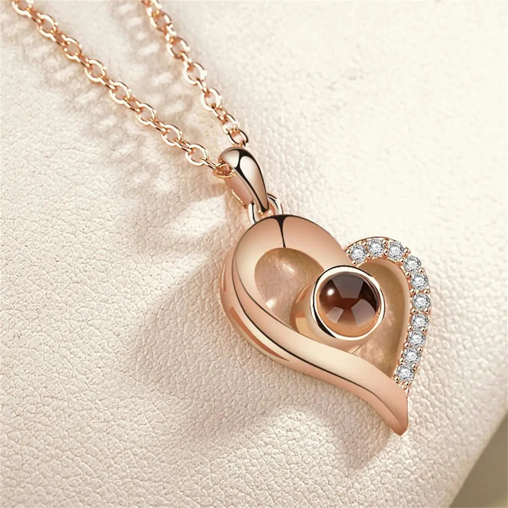 100 Languages I Love You Necklace