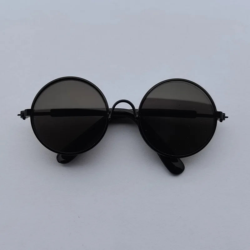 Cat Sunglasses Lovely Vintage Round  Reflection Eye wear glasses For Small Dog Cat Pet Photos Pet Products Props Accessories