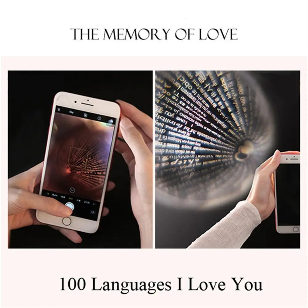 100 Languages I Love You Necklace