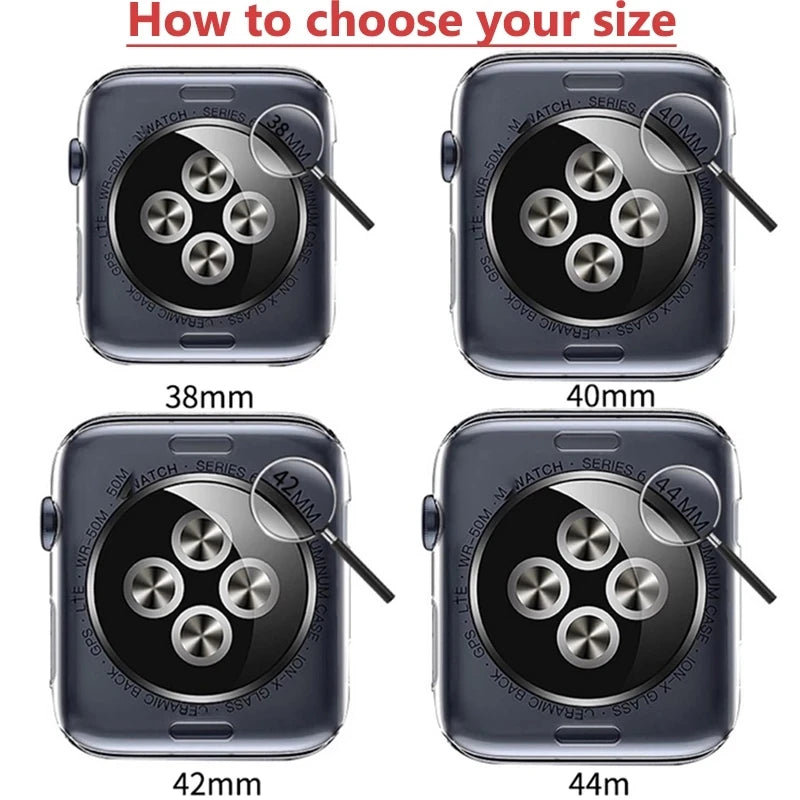 Screen Protector For Apple Watch Series 9-8-7-6 5 4 Se ultra-2 49mm 41mm 45mm 40mm 44mm 3D (Not Tempered Glass) Film Accessories