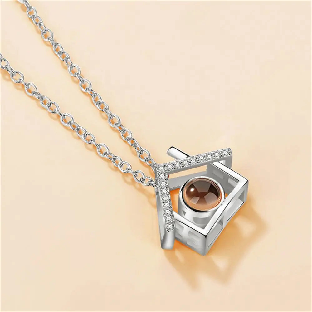100 Languages I Love You Necklace