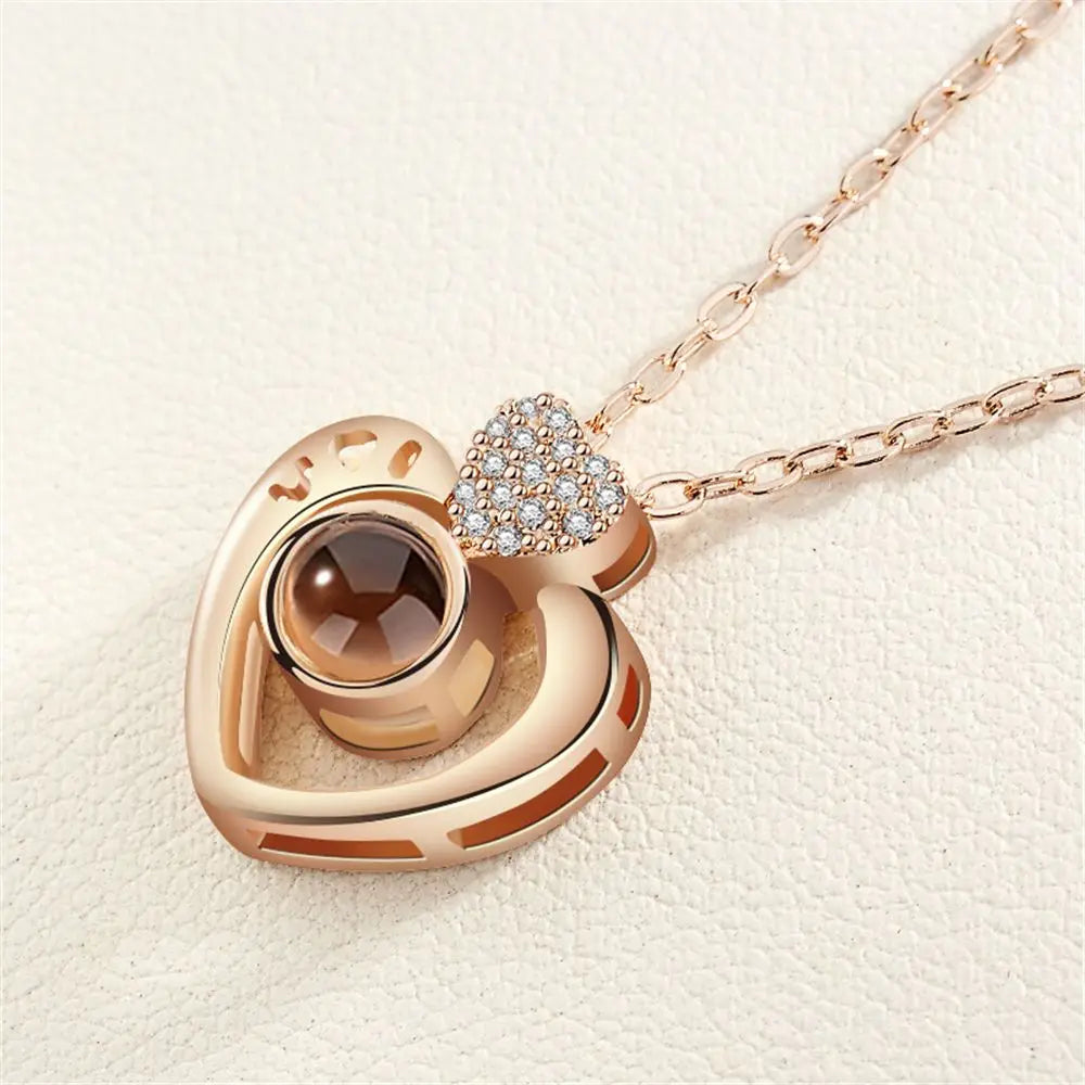 100 Languages I Love You Necklace
