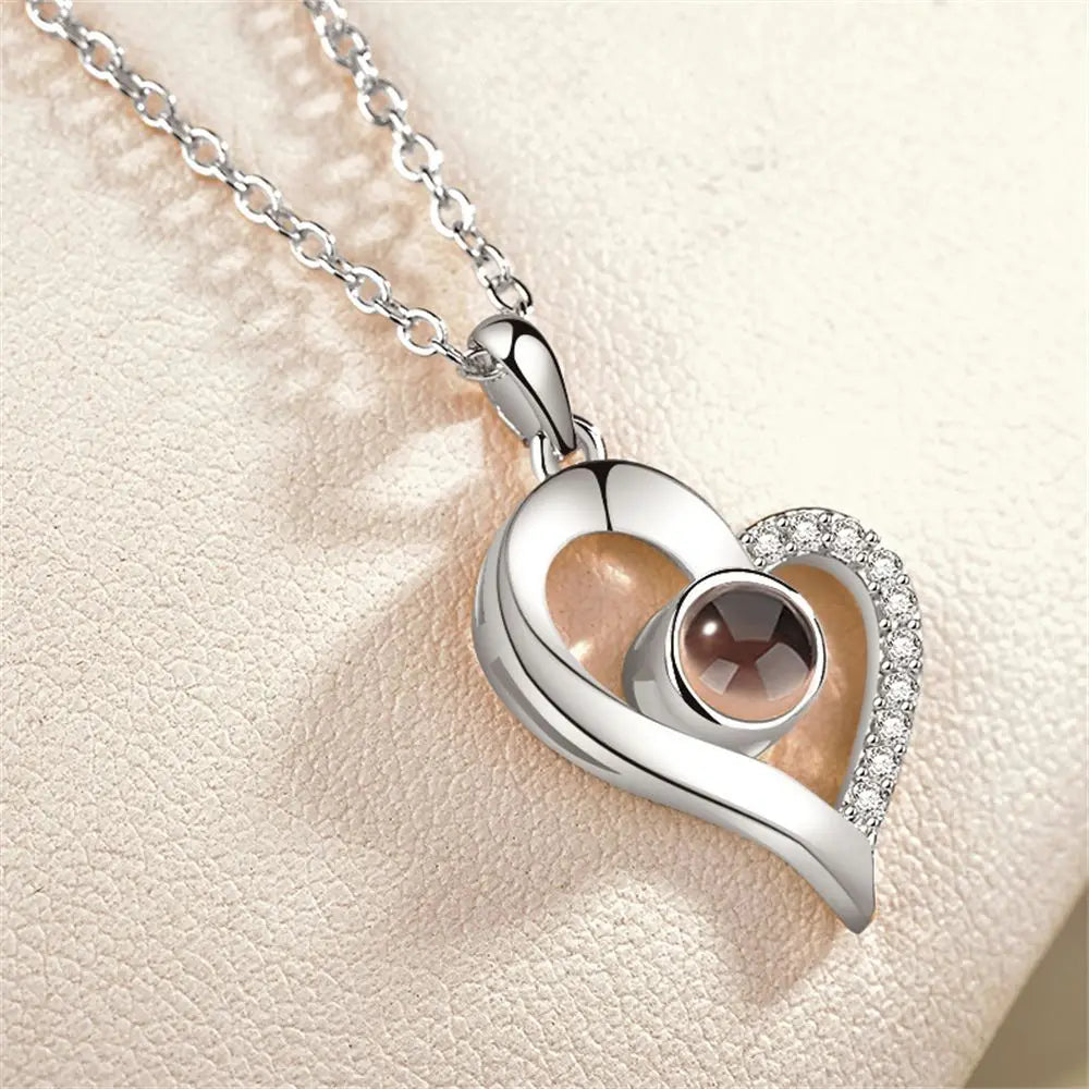 100 Languages I Love You Necklace